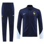 Frankreich Trainingsanzüge 2024-25 Navy